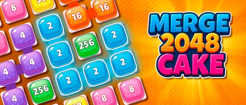 Merge 2048 Cake - Play the Addictive Puzzle Game Online for Free