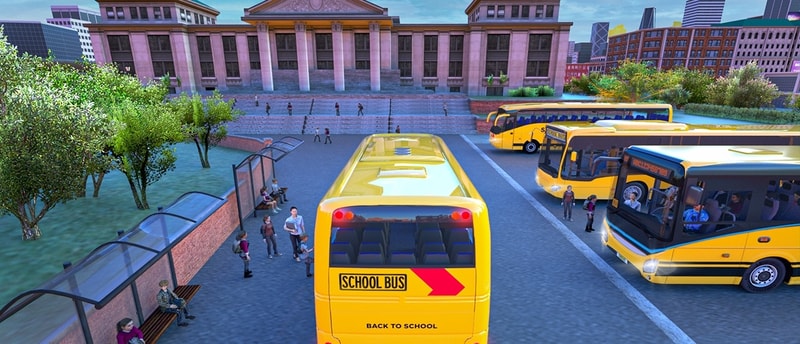 School Bus Game: Simulador de Conducción y Transporte Escolar