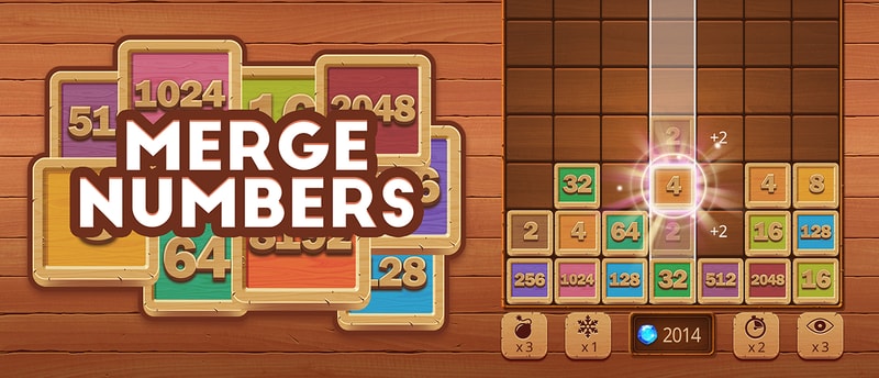 Merge Numbers Wooden edition