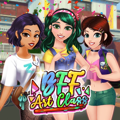 BFF Art Class - Juego de vestir y maquillaje para niñas