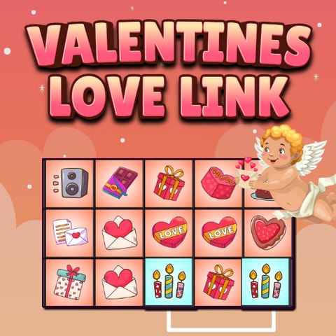 Valentines Love Link - Free Match 3 Puzzle Game to Play Online