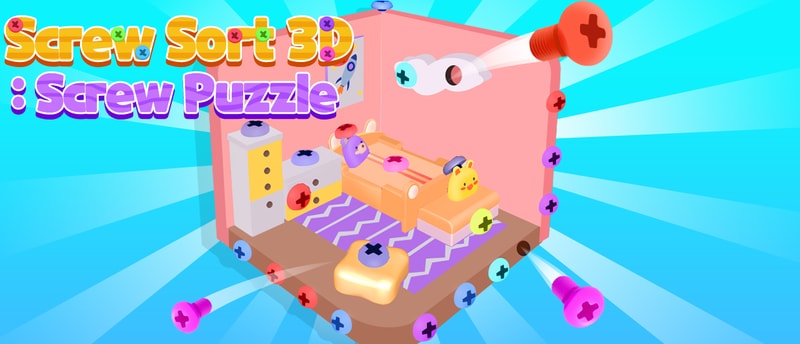 Screw Sort 3D: Screw Puzzle - Play Free Puzzle Game Online