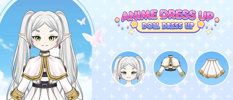 Anime Dress Up - Doll Dress Up Game for Girls to Play Free