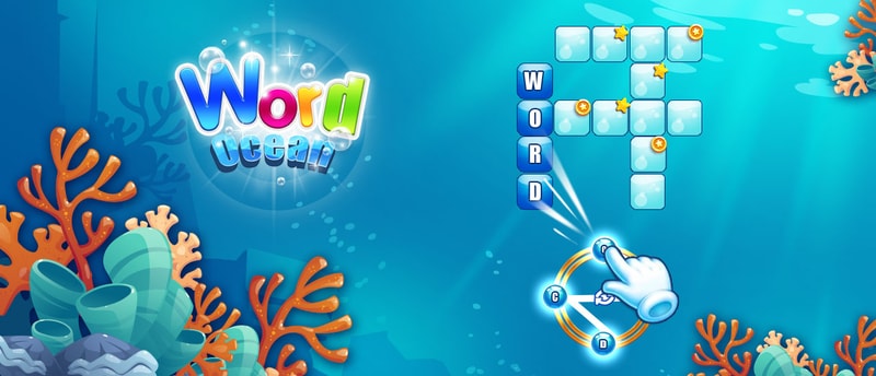 Word Ocean - Free Word Puzzle Game to Play and Improve Vocabulary