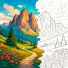 Vibe Colouring - Free Coloring & Paint by Number Game