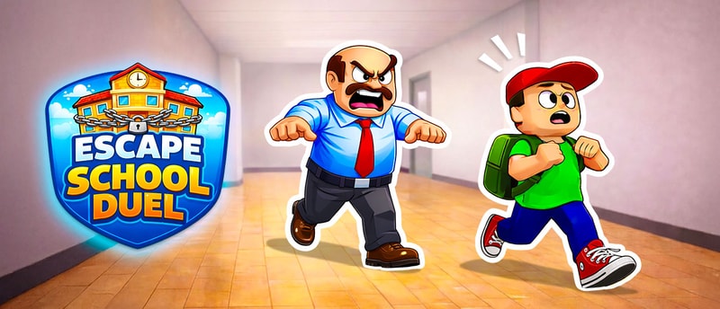 Escape School Duel - Fun and Tense School Escape Game