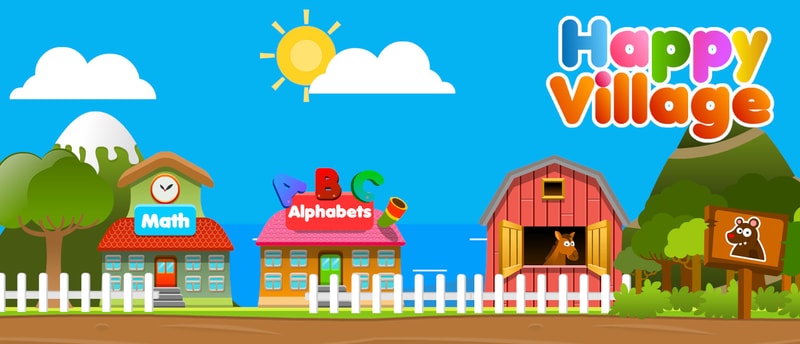 Happy Village Toddlers & Kids Educational Games - Play Learning Games for Children