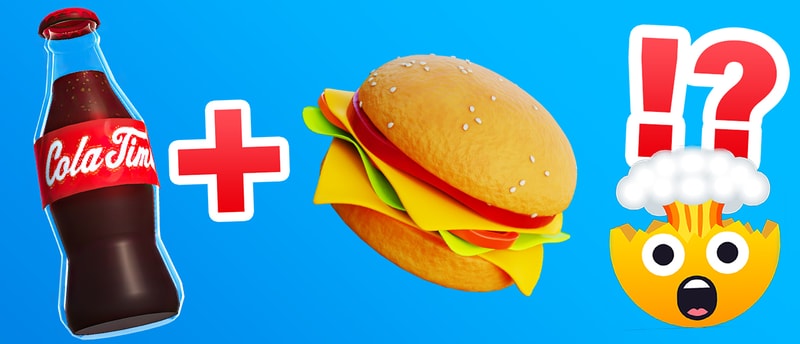 Food Match - Free 3D Tile Matching Puzzle Game