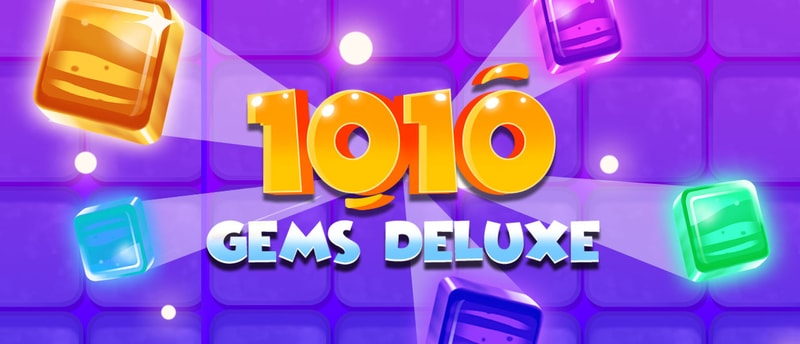 10x10 Gems Deluxe - Free Online Match-3 Puzzle Game
