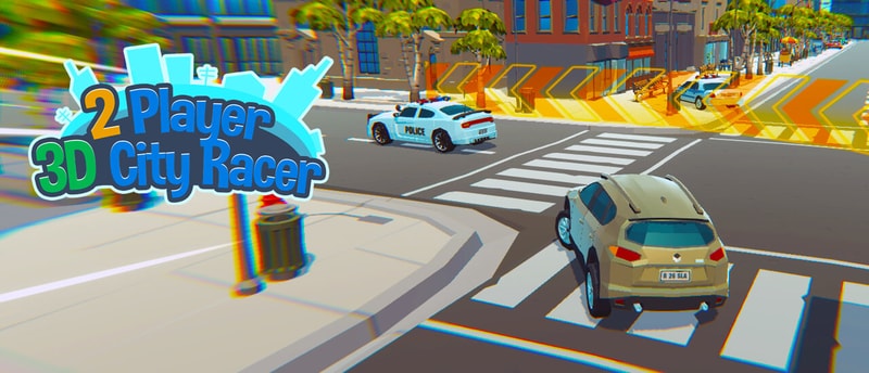2 Player 3D City Racer - Play Free Online Racing Game