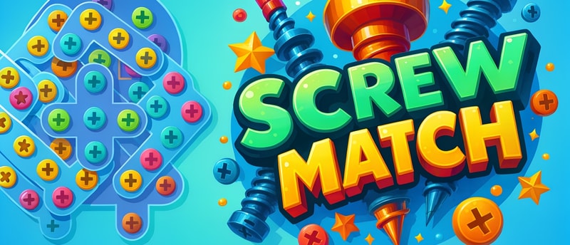Screw Match - Free Puzzle Game to Play and Test Your Logic