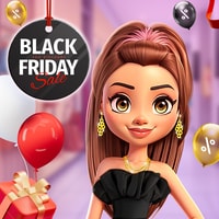 Lovie Chics Black Friday Shopping - Dress Up & Style Game