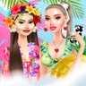 Ibiza Foam Party - Fun Online Dress-up & Makeup Game for Girls