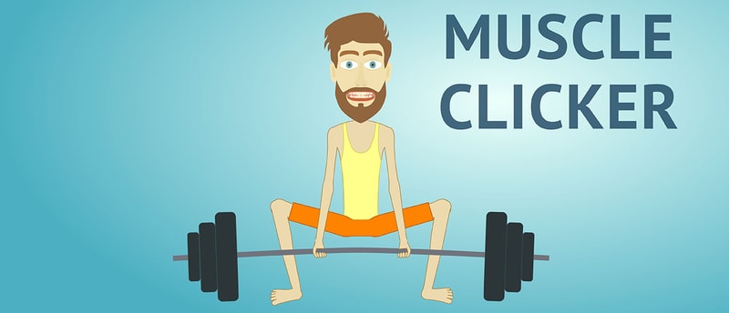 Muscle Clicker - Free Idle Clicker Game for Muscle Building & Fitness
