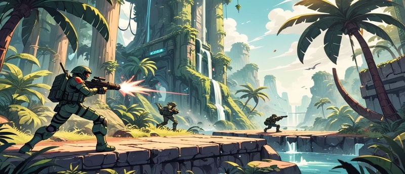 Strike Force: Action Platformer - Play Free Action Shooter Game