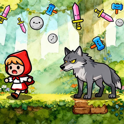 Save Little Red Hood - Match-3 Puzzle Adventure Game