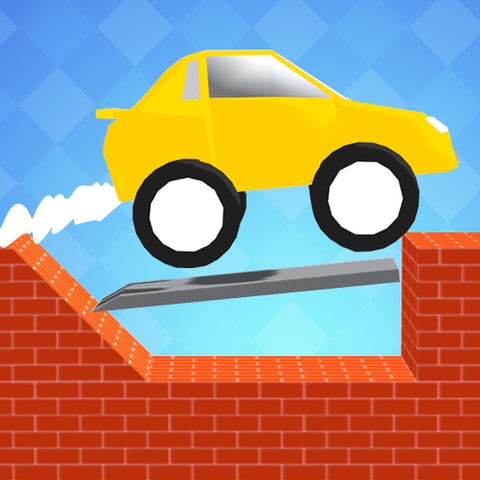 Draw Car Road: Juego de puentes y carreras en 3D gratis