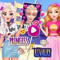 Princess Rivalry Dress-Up Game - Play Elsa and Rapunzel Free Online