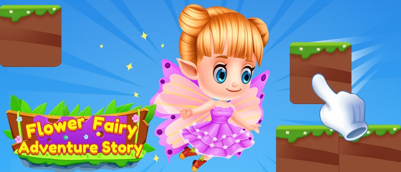 Flower Fairy Adventure Story - Free Puzzle & Dress Up Game