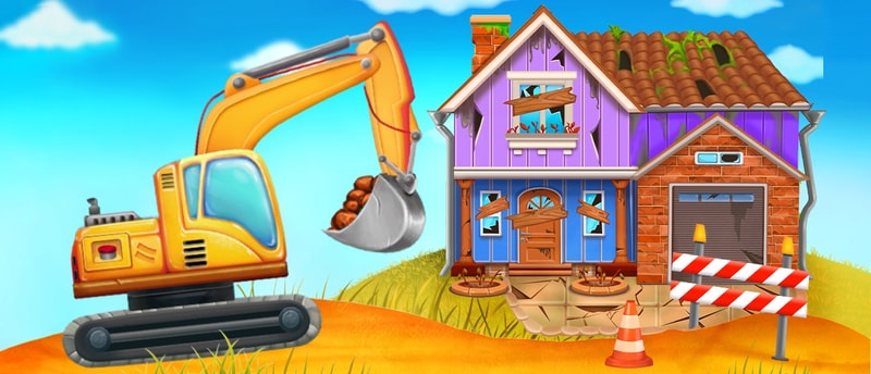 Construction Truck: Building & Play Game for Kids