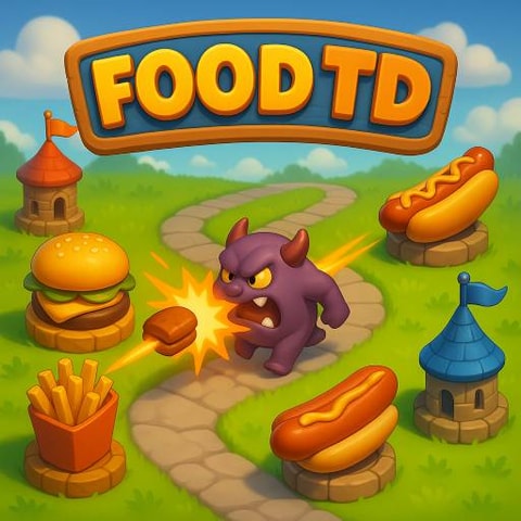 Food Tower Defense - Juego de Estrategia y Defensa de Comida Gratis