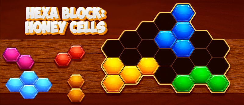 Hexa Block: Honey Cells