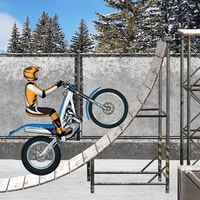 Trials Ice Ride - Free Motorbike Trials Game on Ice