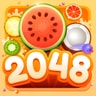 Merge Balls Shooter 2048 Connect Fruits - Play Puzzle & Casual Game