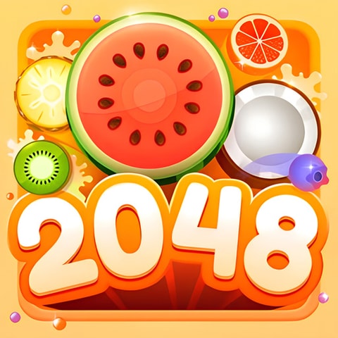 Merge Balls Shooter 2048 Conecta Frutas - Juego de Puzzle Gratis
