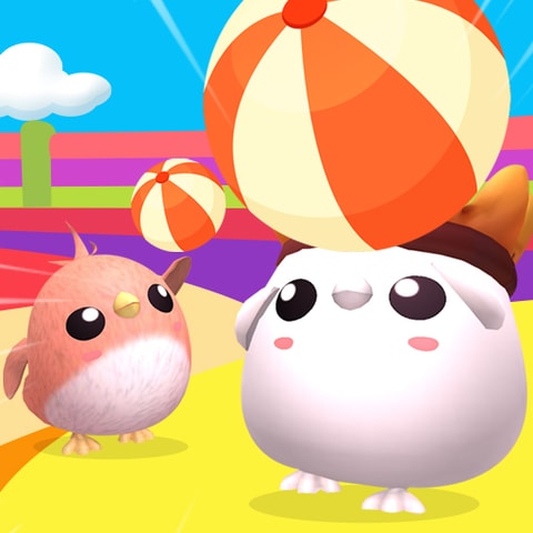 Knockout Dudes - Cute Multiplayer Racing Game