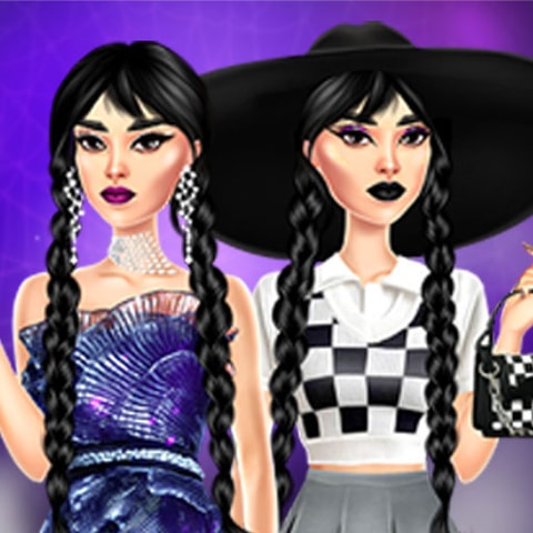 Wednesday Dark Academia Oyna - Stil ve Moda Oyunu