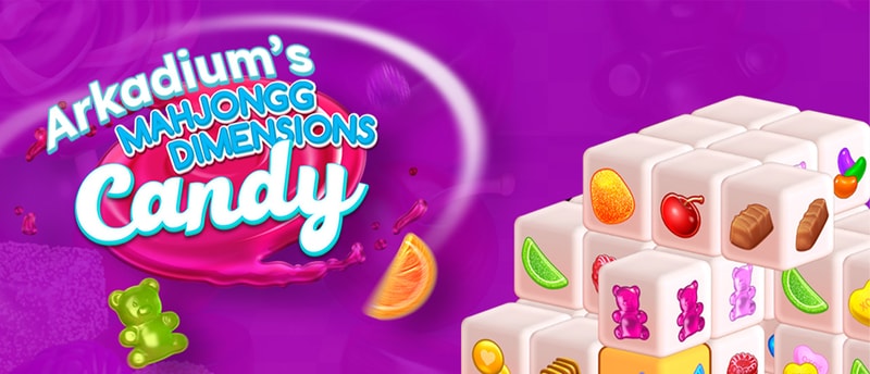 Arkadium's Mahjongg Dimensions Candy - Play Free Online Match 3 Game