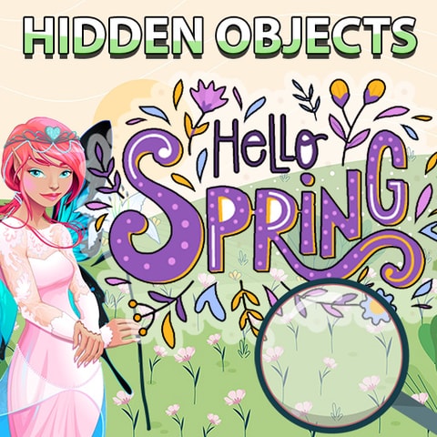 Hidden Objects Hello Spring - Play Free Spring Scene Search Game