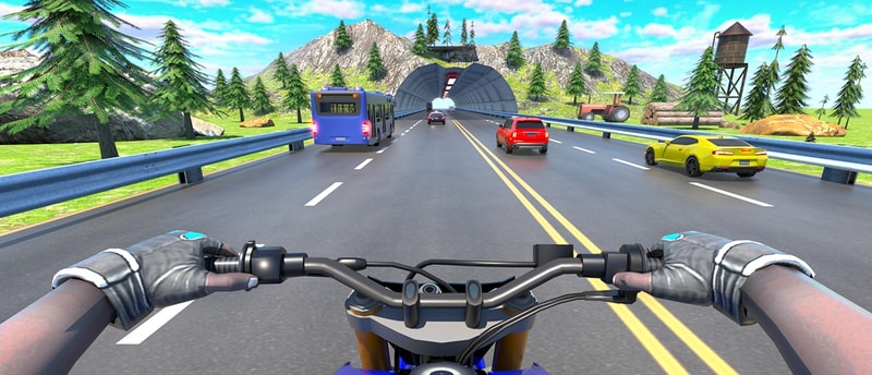 Traffic Rider Moto Bike Racing - Play Free Bike Racing Game
