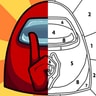 Among Them Coloring Book - Fun Art & Relaxing Coloring Game