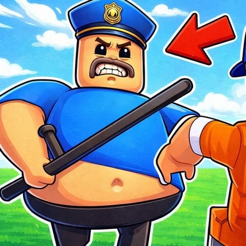 Obby - Juega y escapa del parque de Barry en prisión
