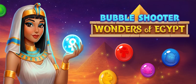 Bubble Shooter Wonders of Egypt - Play Free Online Puzzle Game