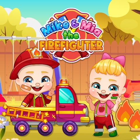 Mike And Mia The Firefighter - Play Game for Kids & Rescue Adventure