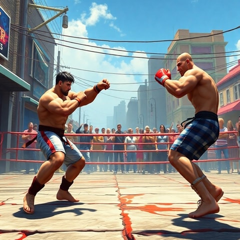 Real Street Fighter 3D Ücretsiz Oyna - Dövüş ve Macera Oyunu