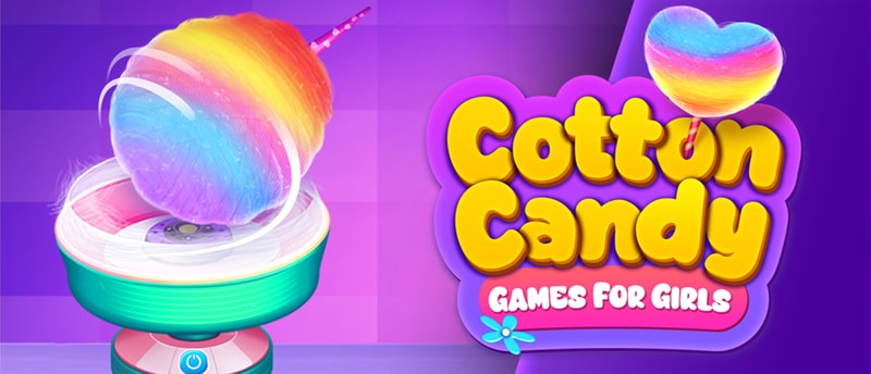 Cotton Candy Games for Girls