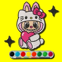 Labubu Coloring Adventure - Fun Art & Play Game for Kids