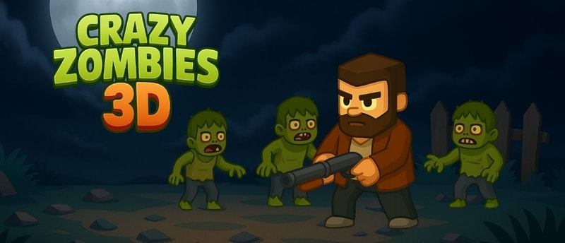 CrazyZombies 3D - Free Zombie Survival Shooter Game
