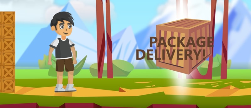 Package Delivery! - Fun Endless Runner Game to Play Online