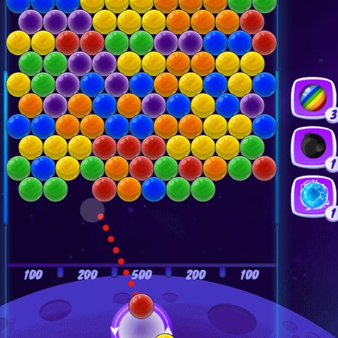 Bubble Shooter Aura - Free Online Bubble Shooting Game