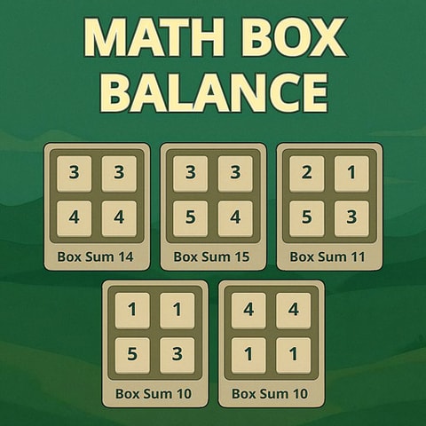 Math Box Balance - Ücretsiz Bulmaca ve Matematik Oyunu