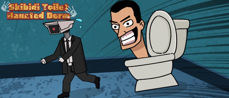 Skibidi Toilet Haunted Dorm - Fun Casual Hide and Seek Game
