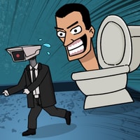 Skibidi Toilet Haunted Dorm - Fun Casual Hide and Seek Game