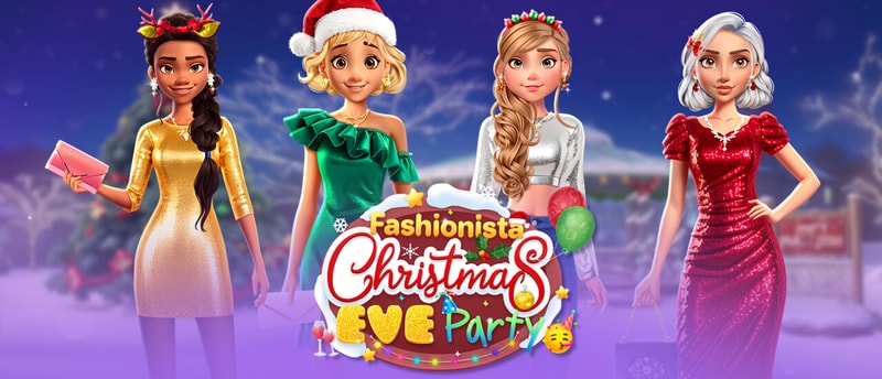 Fashionista Christmas Eve Party - Dress Up & Play Game