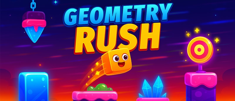 Geometry Rush - Play Free Online Platformer Game