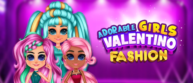 Adorable Girls Valentino Fashion